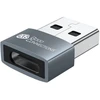 Adapteris USB Good Connections USB-A - USB-C Pilka (USB-AD203-2)