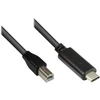 GoodConnections Good Connections USB2.0 Kabelis C-B schw. 1m