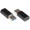 GoodConnections Adapteris USB Alcasa AD300 USB-A - USB-C Juodas (USB-AD300)