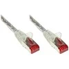 GoodConnections Patchkabel mit Rastnasenschutz, Cat. 6, S/FTP, PiMF, PVC, 250MHz, transparent, 0,5m,