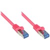 Good Connections Good Connections Alcasa GOOD CONNECTIONS - Patch- Cable - RJ- 45 (M) - RJ- 45 (M) - 0.5 m - pairs in metal foil (PiMf) - (Cat. 6a) - halogen free - magenta (8060- H005M)