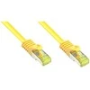 GoodConnections Good Connections Patchkabel mit Cat. 7 Rohkabel S/FTP 7,5m gelb