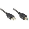 Kabelis USB Good Connections USB-A - 1,8 m Juodas (2510-2OFS)