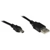 GoodConnections USB 2.0 A > Mini-B 5-pin(ST-ST) 1m Adapterkabel Juodas