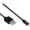 Nezatříděno USB Good Connections USB-A - Lightning kabelis 0,5 m juodas (2510-AL005S)