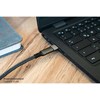 Adapteris USB Good Connections USB-A - USB-C Pilka (USB-AD203)