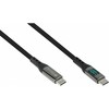 Good Connections Roline USB-C - USB-C kabelis 1 m grafito spalvos (2213-D010S)