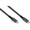 Good Connections GoodConnections USB-C 2.0 (ST-ST) 1 m jungiamojo kabelio tekstilinė striukė 240 W antracitas