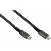 Alcasa „Good Connections“ – geras jungtis, USB 2.0 įkrovos ir duomenų kabelis (240 W), USB-C jungtis / USB-C jungtis, 2 m