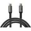 Alcasa „Good Connections“ – geras jungtis, USB 2.0 įkrovos ir duomenų kabelis (240 W), USB-C jungtis / USB-C jungtis, 2 m