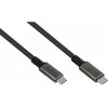 Triton GoodConnections USB-C 4.0 (ST-ST) 1,8 m jungiamojo kabelio tekstilinis apvalkalas 100 W 8K 30 Hz antracitas