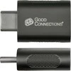 USB adapteris „Good Connections“ USB-A - USB-C, pilkas (USB-AD302)
