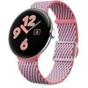 Google Pixel Watch 3 (45mm). Woven Band. Peony