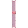 Google Pixel Watch 3 (45mm). Woven Band. Peony