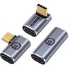 Adapteris USB Graugear USB-C - USB-C Sidabrinė (G-AD-40G-3)