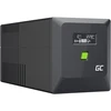 Green Cell Žalias Cell Nepertraukiamo maitinimo šaltinis (UPS) Greencell 750VA 480W PowerProof su LCD ekranu