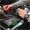Green Cell Starter Žalias Cell Car JumpStarter/Ladegerät für 12V Batterien 16000mAh 2000A 80W Juodas