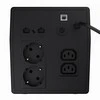 Nepertraukiamo maitinimo šaltinis Green Cell Uninterruptible Power Supply UPS 1000VA 600W with LCD Display | EU VERSION | 2x Schuko 2x IEC Sockets