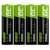 Green Cell Žalias Cell Akku 4xAA HR6 2000mAh