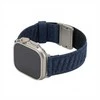 GUAN Premium Armband für Apple Watch, Blau/Juodas, 44mm, 45mm, 42mm (Series 1/2/3), 49mm, 46mm, GA-MAG-BNDA-P-BML