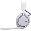 Harman JBL Quantum 650 Belaidės Over-Ear-Gaming-Ausinės, baltas/violett