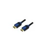 Logilink HDMI didelės spartos 2x HDMI A tipo vyriškas CHB1115 HDMI kabelis, Juodas, 15 m