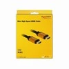 DELOCK ypač didelės spartos HDMI kabelis 48 Gbps 8K 60 Hz 1,5 m