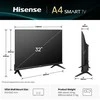 Televizorius Hisense Germany TV Set Hisense 32E4QT 80cm 32" HD-Ready Smart TV
