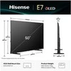 Televizorius Hisense Germany TV Set Hisense 50E77Q 126cm 50" 4K QLED Smart TV