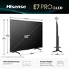 Televizorius TV Set Hisense 55E77Q PRO 139cm (55 inch) 4K QLED Smart TV