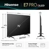 Televizorius Hisense 75E77Q PRO 189 cm (75 colių) 4K QLED išmanusis televizorius