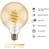 Avanca International BV Hombli inteligentna Filament żarówka, G95, E27, CCT, Amber