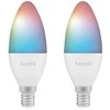 Avanca International BV Hombli smarte Glühbirne, 4,5W, E14, RGB, CCT, 1+1 reklaminis paketas