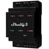Shelly Pro 3 išmanioji 3 kanalų 3 fazių relė su Wi-Fi, LAN ir Bluetooth ryšiu