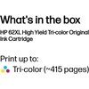 Hewlett Packard (HP) HP 62XL rašalo kasetė, trispalvė