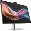 HP 727pm Series 7 Pro 4K Conferencing Monitorius – 27 colių 3840x2160 UHD 400 nitų 60Hz AG, IPS Juodas HDR 400, USB-C(100W/15W)/HDMI/DisplayPort Daisy-Chain, žiniatinklio garsiakalbiai, 5x, USB-5 RJ-45 LAN, reguliuojamas aukštis/pakreipimas/sukamas/sukamas, 3 metai