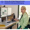 Hewlett Packard (HP) HP 925 Ergonomic Vertical Wireless Bluetooth Pelė - Detachable Riešo atrama, Multi-Surface - Juodas