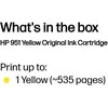 HP 951 Original Tinte gelb Standardkapazitt 700 Seiten 1er-Pack Officejet