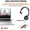 Ausinės HP Polimerinis „Blackwire 3310 Mono USB-C HS + USB-C/A“