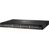 Šakotuvas Hewlett Packard (HP) HPE Aruba 2930F 48GPoE+4SFP 740W komutatorius Europa – anglų kalbos lokalizacija