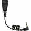 Ausinės Hewlett Packard (HP) POLY 2,5 mm iki QD kabelis (0,45 M)