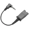 Ausinės Adapteris AV HP Poly Audio-Adapteris wtyk 3,5-mm do szybkiego odłączenia 3 m Replaces Poly SKU 38267-01