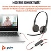 Hewlett Packard (HP) HP Poly Blackwire 3225 stereo USB-C Ausinės +3,5 mm kištukas + USB-C/A adapteris