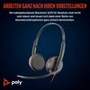 Hewlett Packard (HP) HP Poly Blackwire 3225 stereo USB-C Ausinės +3,5 mm kištukas + USB-C/A adapteris