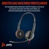 HP Poly Blackwire 3220 Stereo USB-C Headset +USB-C/A Adapteris (Bulk) (209749-201/209745-201)