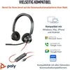 Hewlett Packard (HP) HP Poly Blackwire 3320 stereofoninis Microsoft Teams sertifikuotas USB-C Ausinės +USB-C/A adapteris