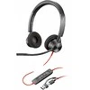 Hewlett Packard (HP) HP Poly Blackwire 3320 stereofoninis Microsoft Teams sertifikuotas USB-C Ausinės +USB-C/A adapteris