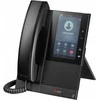 „Telefonas HP Poly CCX 505“ verslo medijos telefonas su atviru SIP ir PoE palaikymu, VoIP telefonu