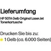 HP Toneris 507A CE402A Geltona