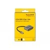 HUB USB Delock DeLOCK 63190 huby i koncentratory USB 3.2 Gen 1 (3.1 Gen 1) Type-A 5000 Mbit/s Juodas